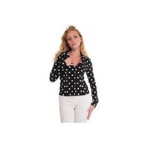 Pinko Flussso Blouse jacket , Black , Dames , Maat: XS