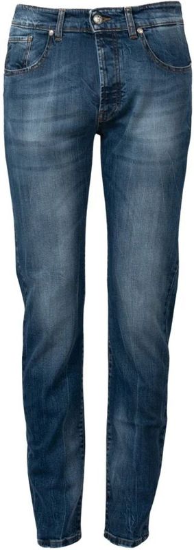 John Richmond - Slim-fit Jeans - Blauw - Heren