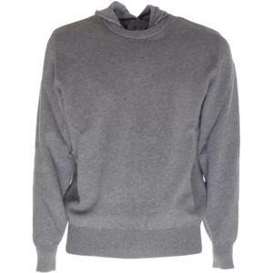 Herno, Heren, Sweatshirts & Hoodies, Grijs, Maat: L Nylon,