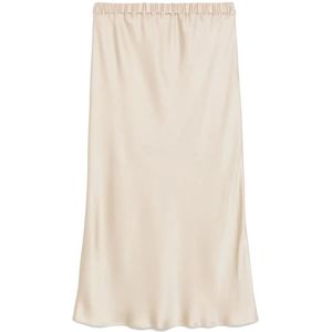 Antonelli Firenze, Dames, Rokken, Beige, Maat: L Viscose,
