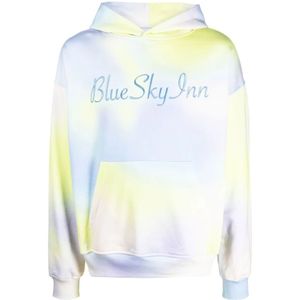 Blue Sky Inn, Heren, Sweatshirts & Hoodies, Blauw, Maat: S Katoen,