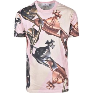 Vivienne Westwood, Heren, Tops, Roze, Maat: 2XS Katoen,