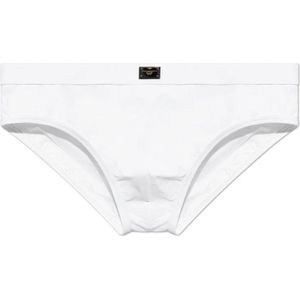 Dolce & Gabbana, Heren, Badkleding, Wit, Maat: XL Synthetisch,