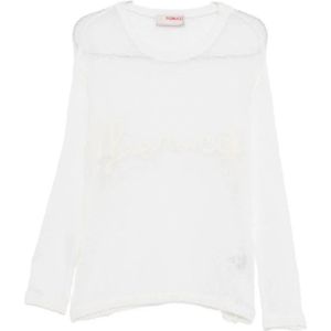 Fiorucci, Dames, Truien, Wit, Maat: S