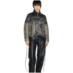 Eytys, Dames, Jassen, Veelkleurig, Maat: L Leer,