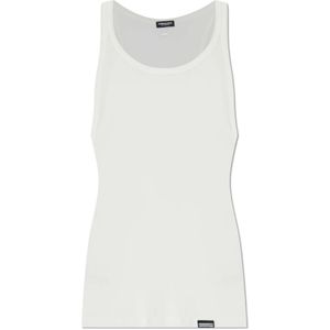 Dsquared2, Heren, Tops, Wit, Maat: S Modal,