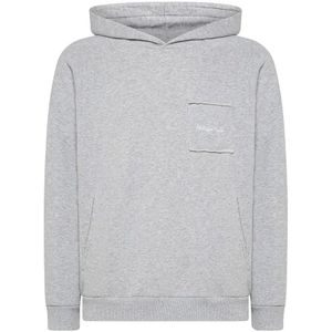 Philippe Model, Heren, Sweatshirts & Hoodies, Grijs, Maat: XL Katoen,
