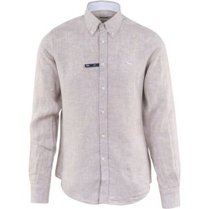 Harmont & Blaine, Heren, Overhemden, Beige, Maat: XS