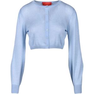 Wild Cashmere, Dames, Truien, Blauw, Maat: L Zijde,