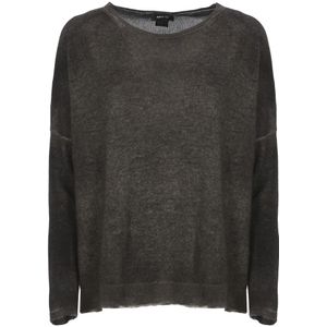 Avant Toi, Dames, Truien, Grijs, Maat: S Kasjmier,