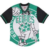 Mitchell & Ness - Jumbotron 3.0 - Gebreid V-hals Shirt - Boston Celtics