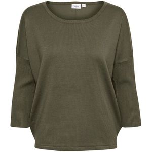 Saint Tropez, Dames, Truien, Groen, Maat: L Viscose,