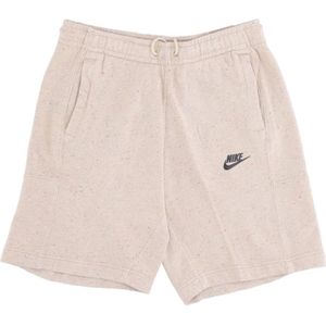 Nike, Heren, Korte broeken, Grijs, Maat: XL Fleece,