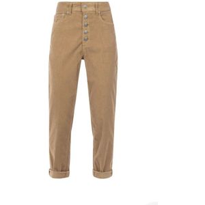Dondup, Dames, Jeans, Beige, Maat: W26 Denim,