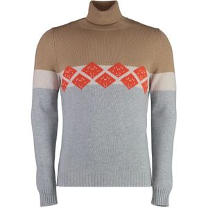 Malo, Heren, Truien, Veelkleurig, Maat: 2XL Kasjmier,