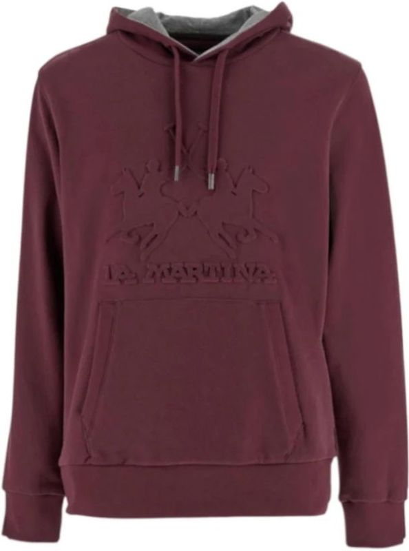 La Martina Trui 'MBF010'  bordeaux