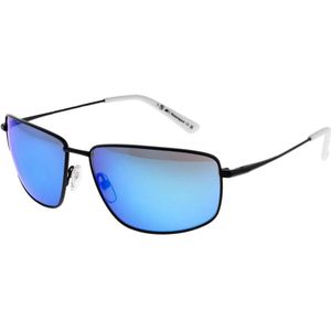 Bmw - Sportieve Zonnebril - Zwart - Met Spiegelglazen