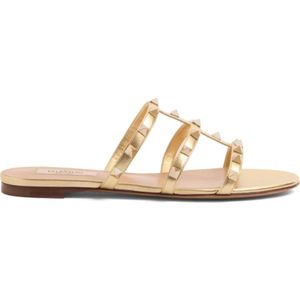 Valentino, Dames, Schoenen, Geel, Maat: 38 EU Leer,