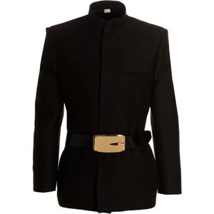 Gucci, Heren, Jassen, Zwart, Maat: 2XL Katoen,