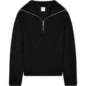 Courrèges, Heren, Truien, Zwart, Maat: M Wol,