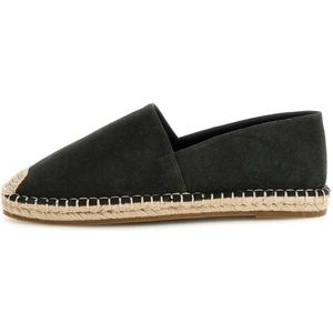 Guess - Espadrilles - Zwart - Katoen - Ronde Neus - Instapper