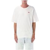 Diesel, Heren, Tops, Wit, Maat: 3XL Katoen,