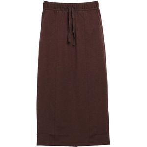 Weekend Max Mara, Dames, Rokken, Bruin, Maat: S Jersey,