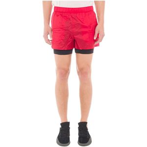 Acne Studios, Heren, Badkleding, Roze, Maat: XL Polyamide,