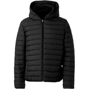 Save The Duck, Heren, Jassen, Zwart, Maat: L Nylon,