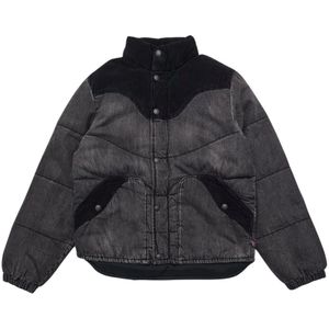 Levi's - Giacca Puffer Short Wild West - Korte Pufferjas - Zwart