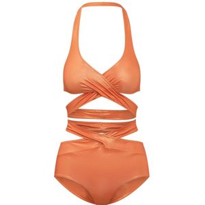 Alessandro Vigilante, Dames, Badkleding, Oranje, Maat: M