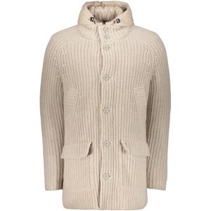 Herno, Heren, Truien, Beige, Maat: L Wol,