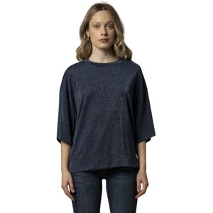 Kocca, Dames, Blouses & Shirts, Blauw, Maat: L