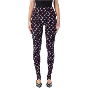 Marine Serre, Dames, Broeken, Veelkleurig, Maat: XS