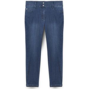 Fiorella Rubino, Dames, Jeans, Blauw, Maat: XL Katoen,