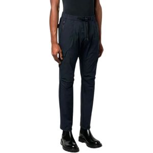 Herno, Heren, Broeken, Blauw, Maat: M Katoen,