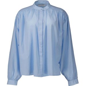 Bardou, Dames, Blouses & Shirts, Blauw, Maat: L/Xl