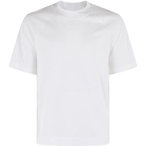 Circolo 1901, Heren, Tops, Wit, Maat: S Katoen,