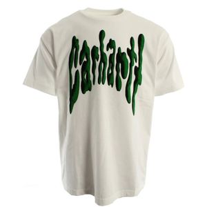 Carhartt Wip, Heren, Tops, Wit, Maat: M Katoen,