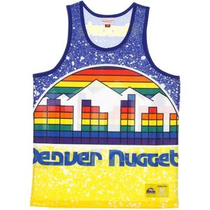 Mitchell & Ness, Heren, Sport, Veelkleurig, Maat: L Poliester,