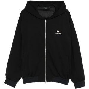 Amiri, Heren, Sweatshirts & Hoodies, Zwart, Maat: M Katoen,
