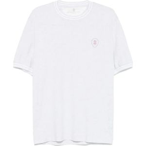 Brunello Cucinelli, Heren, Tops, Grijs, Maat: XL