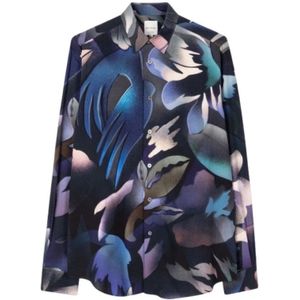 Paul Smith, Heren, Overhemden, Veelkleurig, Maat: M Viscose,