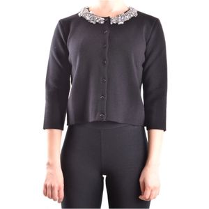 Blugirl, Dames, Truien, Zwart, Maat: S