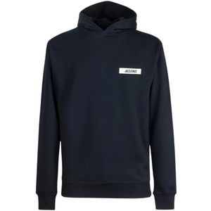 Jacquemus, Heren, Sweatshirts & Hoodies, Zwart, Maat: S Katoen,