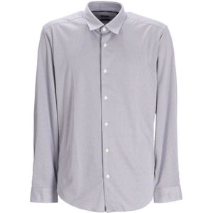 Hugo, Heren, Overhemden, Blauw, Maat: L Katoen,