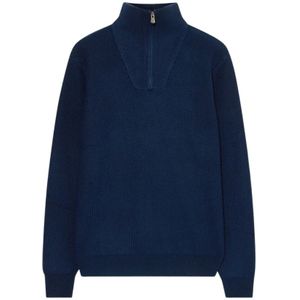 Brooks Brothers, Heren, Truien, Blauw, Maat: S Wol,