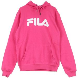 Fila, Heren, Sweatshirts & Hoodies, Roze, Maat: L Katoen,