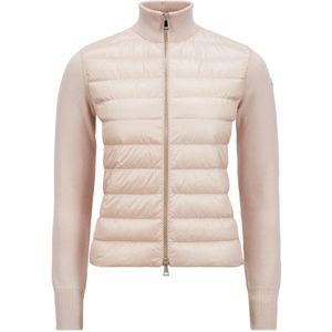 Moncler, Dames, Jassen, Roze, Maat: L