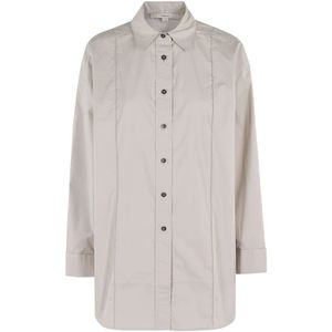 Remain Birger Christensen, Dames, Blouses & Shirts, Bruin, Maat: 2XS Katoen,